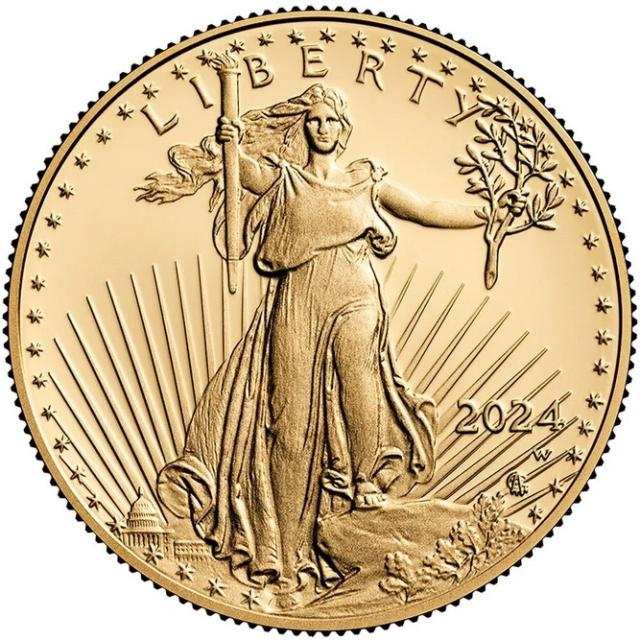 Монета Американський золотий орел, 25 доларів 2024, США, США