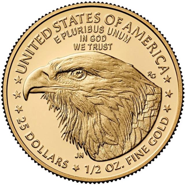 Монета Американський золотий орел, 25 доларів 2024, США, США