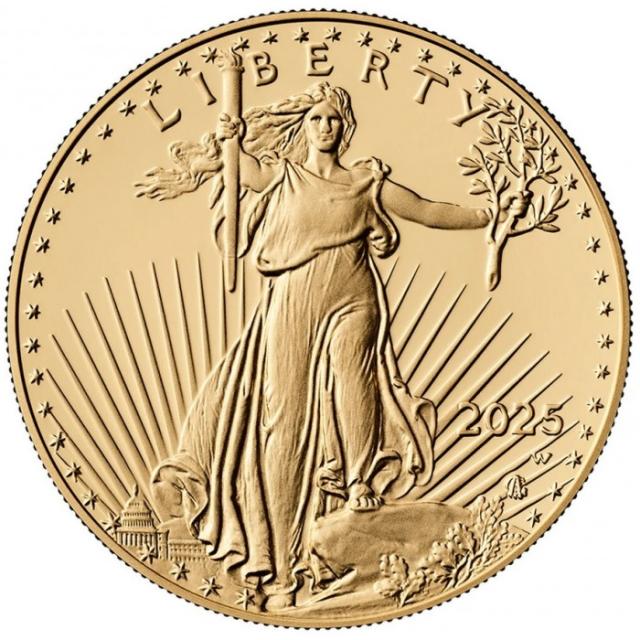 Монета Американський золотий орел, 50 доларів 2025, США, США