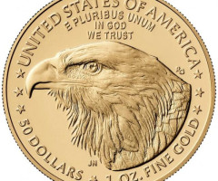 Монета Американський золотий орел, 50 доларів 2025, США, США