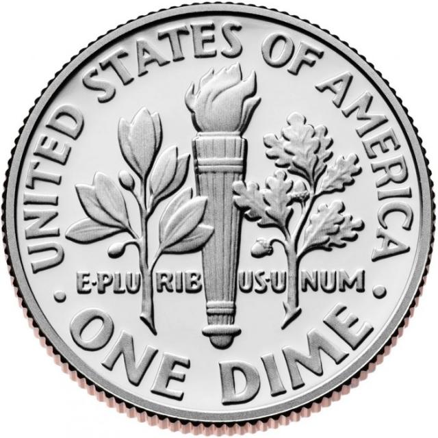 Монета Roosevelt Dime, 1 дайм 2025, США, США