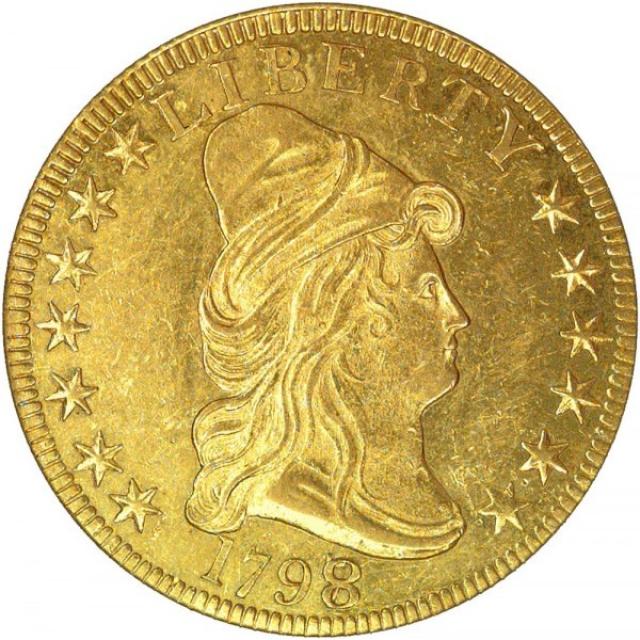 Монета Кашкет Свободи - Орел, 10 доларів 1798, США, США