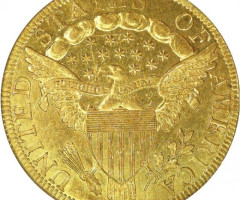 Монета Кашкет Свободи - Орел, 10 доларів 1798, США, США