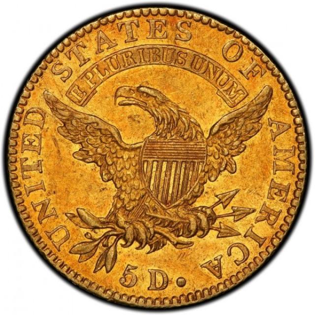 5 доларів 1822, США, США