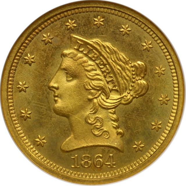 2½ долара 1864, США, США