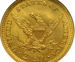 2½ долара 1864, США, США