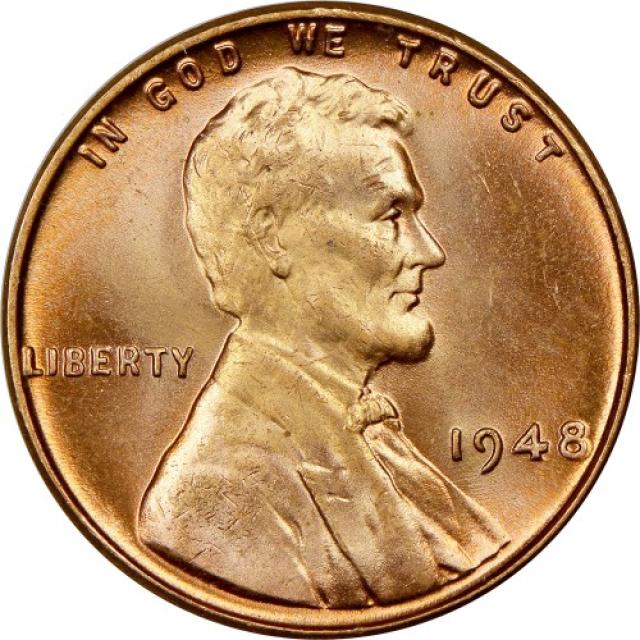 Монета Wheat Penny, Лінкольн, 1 цент 1948, США, США