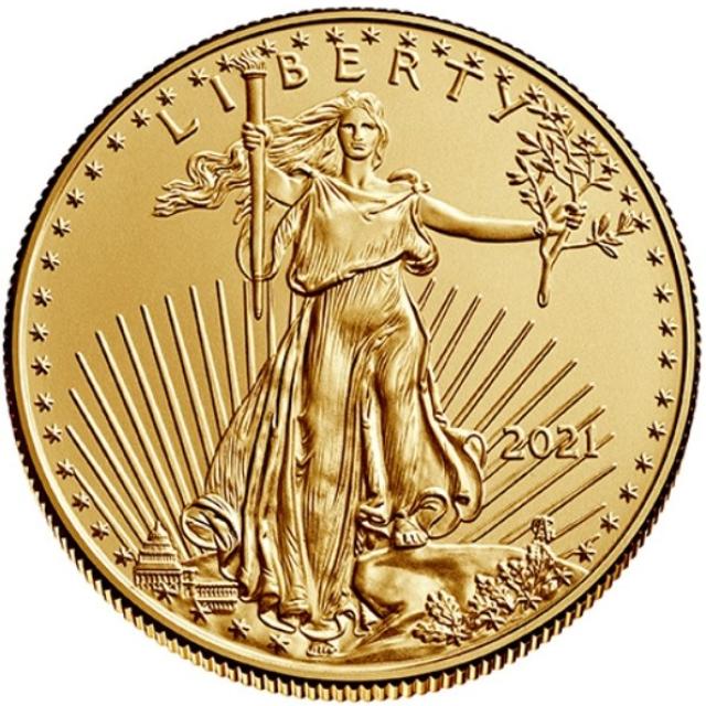 Монета Американський золотий орел, 25 доларів 2021, США, США