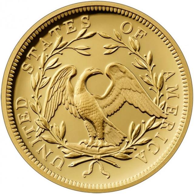 Монета Flowing Hair Dollar, 1 долар 2024, США, США