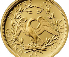 Монета Flowing Hair Dollar, 1 долар 2024, США, США
