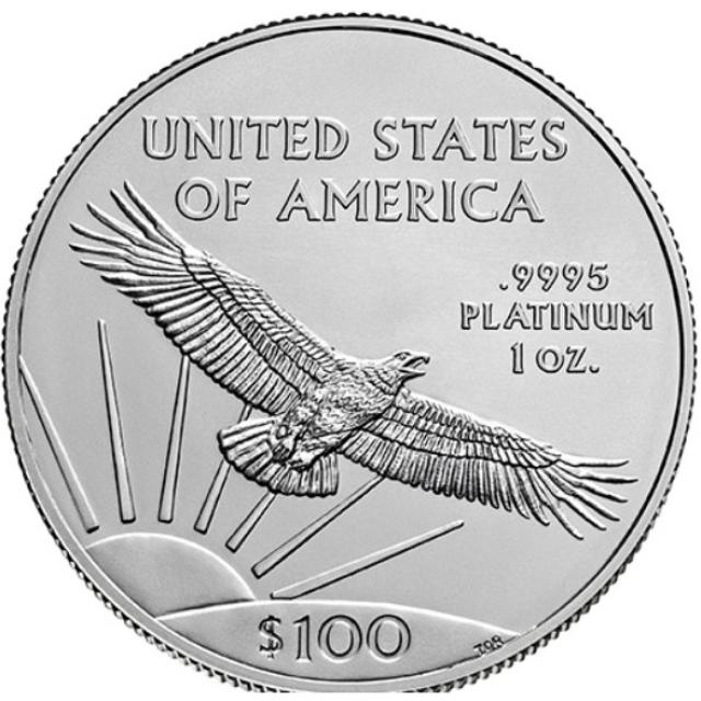 Монета Американський Платиновий орел, 100 доларів 2021, США, США
