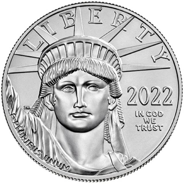 Монета Американський Платиновий орел, 100 доларів 2022, США, США