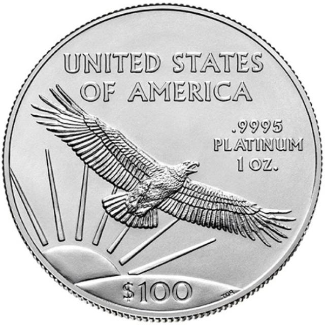 Монета Американський Платиновий орел, 100 доларів 2022, США, США