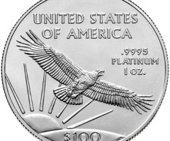 Монета Американський Платиновий орел, 100 доларів 2023, США, США