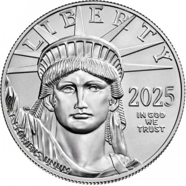 Монета American Platinum Eagle /Eagle Flying Over Sunrise/, 100 доларів 2025, США, США
