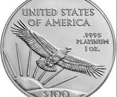 Монета American Platinum Eagle /Eagle Flying Over Sunrise/, 100 доларів 2025, США, США