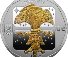 Монета Дух Різдва, 10 гривень 2025, Україна, Українська спадщина