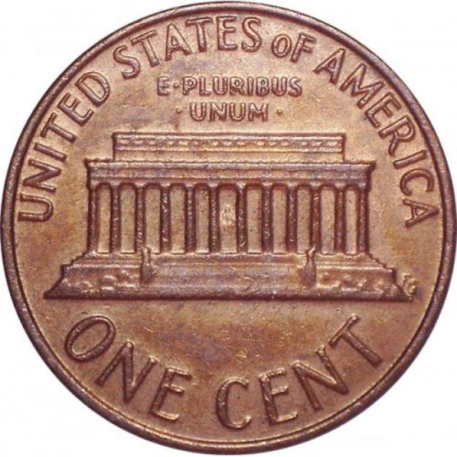 Монета Lincoln Cent, 1 цент 1977, США, США