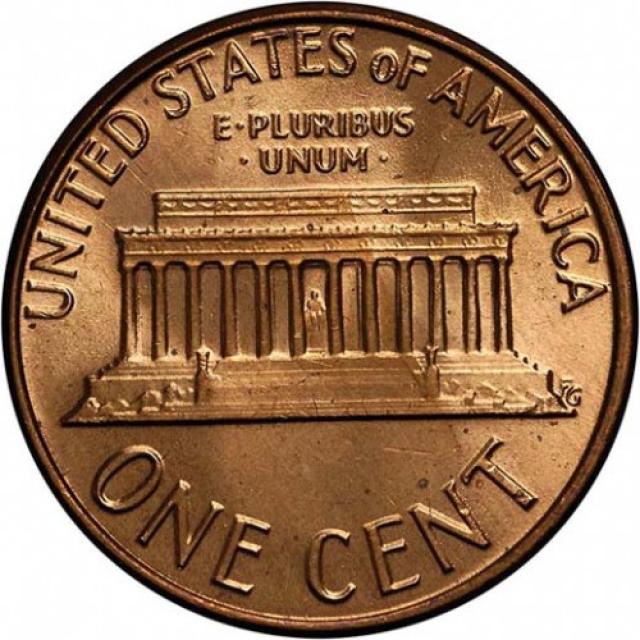 Монета Lincoln Cent, 1 цент 1976, США, США