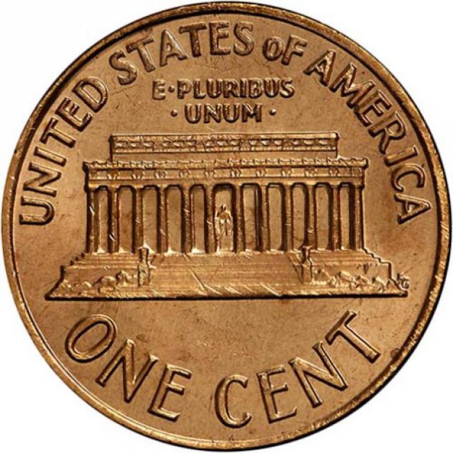 Монета Lincoln Cent, 1 цент 1972, США, США