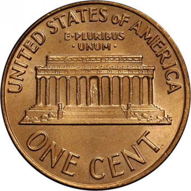 Монета Lincoln Cent, 1 цент 1969, США, США