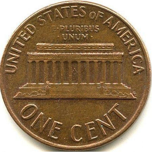 Монета Lincoln Cent, 1 цент 1968, США, США