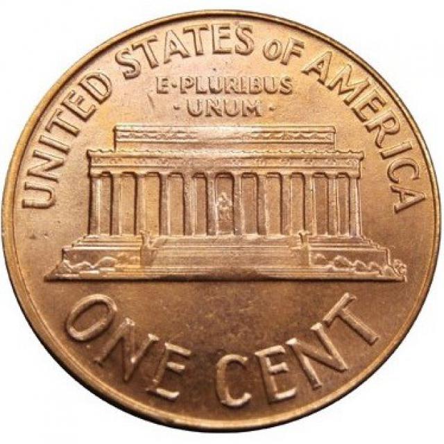 Монета Lincoln Cent, 1 цент 1962, США, США