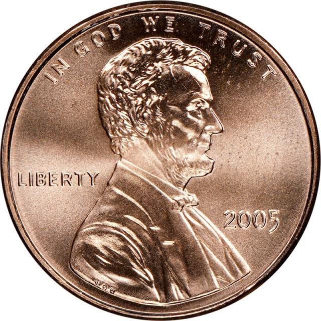 Монета Lincoln Cent, 1 цент 2005, США, США