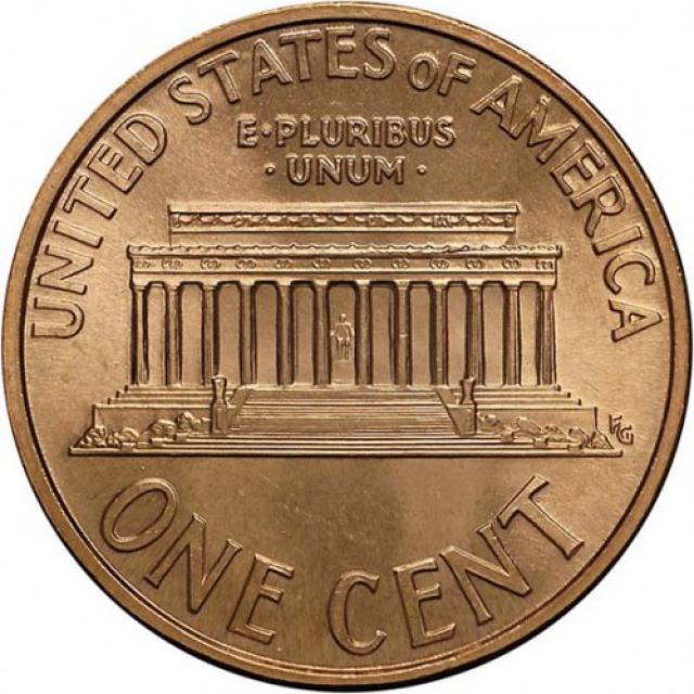 Монета Lincoln Cent, 1 цент 1997, США, США