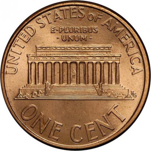 Монета Lincoln Cent, 1 цент 1996, США, США
