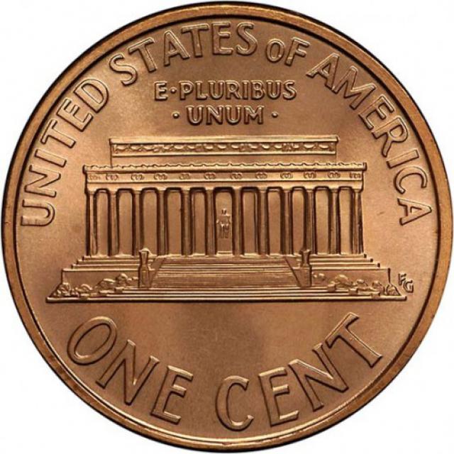 Монета Lincoln Cent, 1 цент 1995, США, США