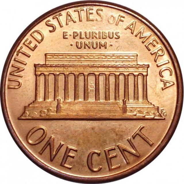 Монета Lincoln Cent, 1 цент 1987, США, США