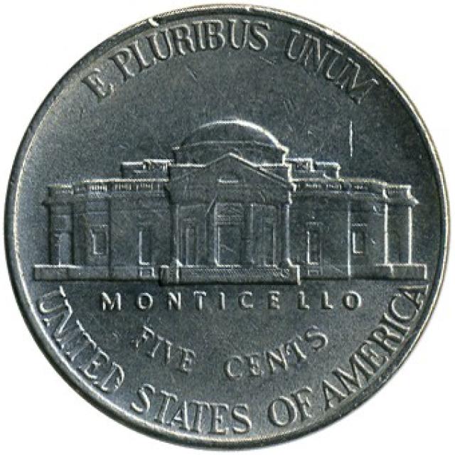 Монета Jefferson Nickel, 5 центів 2002, США, США