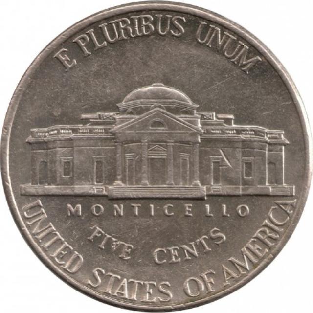 Монета Jefferson Nickel, 5 центів 2000, США, США