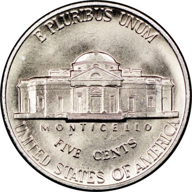 Монета Jefferson Nickel, 5 центів 1989, США, США