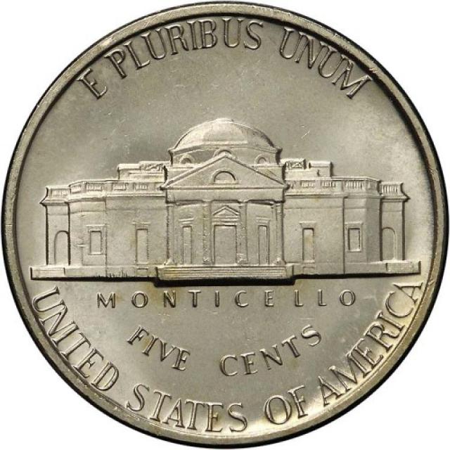 Монета Jefferson Nickel, 5 центів 1980, США, США