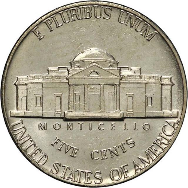 Монета Jefferson Nickel, 5 центів 1973, США, США