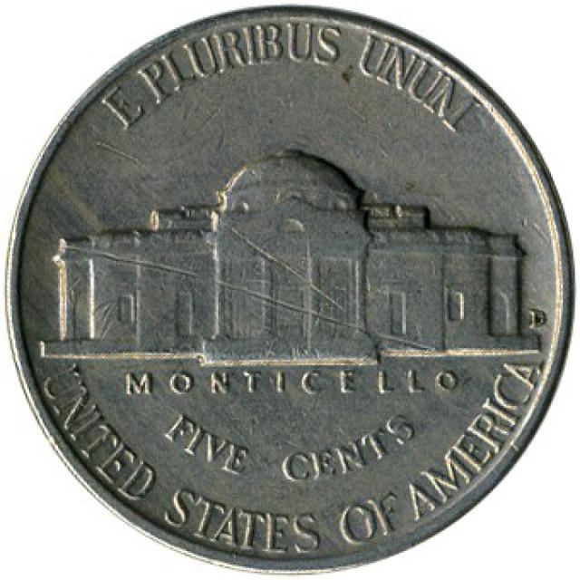 Монета Jefferson Nickel, 5 центів 1962, США, США