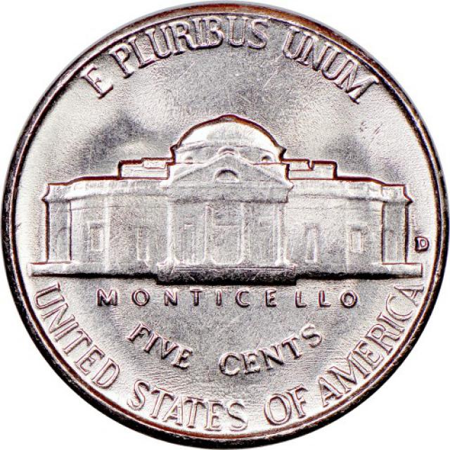 Монета Jefferson Nickel, 5 центів 1957, США, США