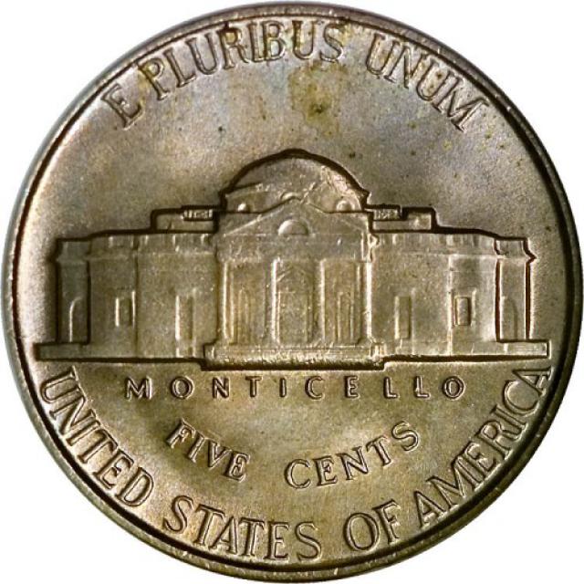 Монета Jefferson Nickel, 5 центів 1952, США, США