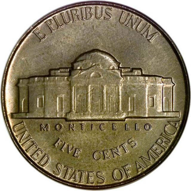 Монета Jefferson Nickel, 5 центів 1951, США, США