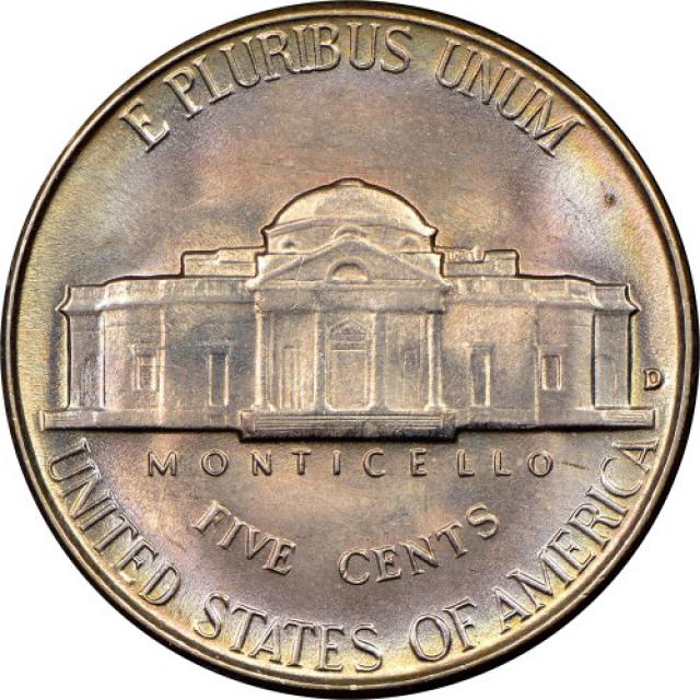 Монета Jefferson Nickel, 5 центів 1948, США, США