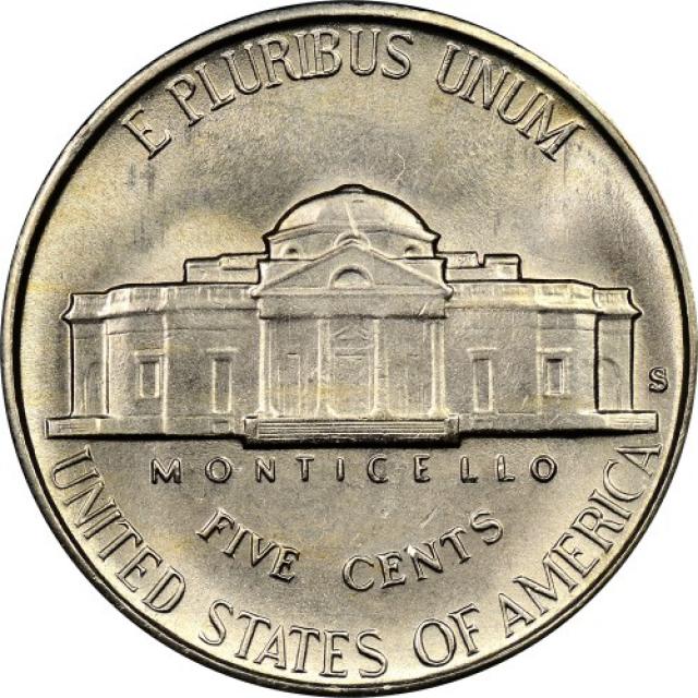 Монета Jefferson Nickel, 5 центів 1946, США, США