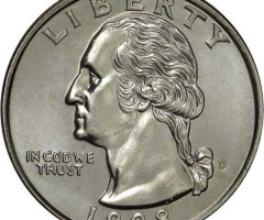 Монета Чверть долара (Вашингтон), ¼ долара 1998, США, США