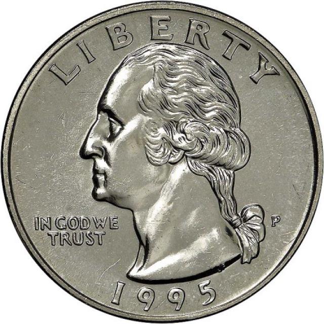Монета Чверть долара (Вашингтон), ¼ долара 1995, США, США