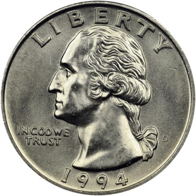 Монета Чверть долара (Вашингтон), ¼ долара 1994, США, США