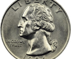 Монета Чверть долара (Вашингтон), ¼ долара 1994, США, США