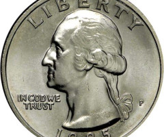 Монета Чверть долара (Вашингтон), ¼ долара 1985, США, США