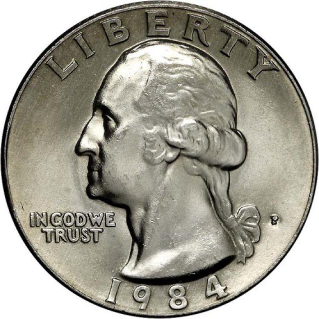 Монета Чверть долара (Вашингтон), ¼ долара 1984, США, США