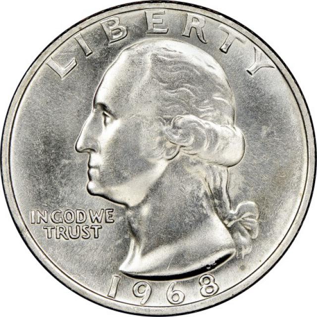 Монета Чверть долара (Вашингтон), ¼ долара 1968, США, США